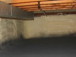 crawl space spray insulation for California